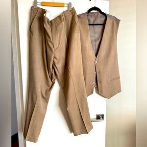 Men’s set pants + vest / size large